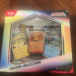 Pokemon TCG SV8.5 Prismatic Evolutions Poster Collection Box Factory Sealed NEW! - Image 1