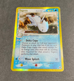 Pokemon TCG Togetic (Delta Species) Dragon Frontiers 11/101 Reverse Holo Stamped - Image 1