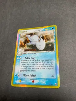 Pokemon TCG Togetic (Delta Species) Dragon Frontiers 11/101 Reverse Holo Stamped - Image 2
