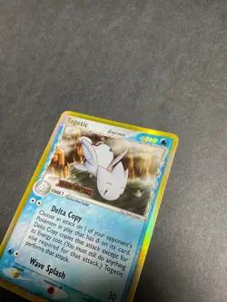Pokemon TCG Togetic (Delta Species) Dragon Frontiers 11/101 Reverse Holo Stamped - Image 3