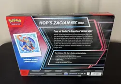 Pokemon TCG Hop's Zacian ex Box Sealed - Image 4