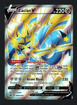 Zacian V SWSH292 Sword & Shield Promo Pokemon TCG - Image 1