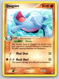 Quagsire 44/115 Uncommon Unseen Forces Pokemon Moderately Played - Image 1