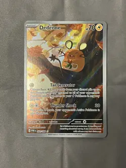 2026 Pokemon Perfect Order Dedenne 093/088 Illustration Rare English ME03 TCG NM - Image 1