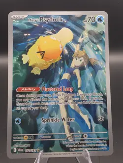 Pokemon Misty’s Psyduck 193/182 Destined Rivals Illustration Rare NM/Mint Holo - Image 1