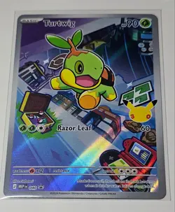 🔥 Pokemon Turtwig Full Art Promo 040/MEP First Partner 30th Anniversary NM/M 🍃 - Image 1
