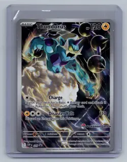 Thundurus 209 Holo Promo Scarlet & Violet Promo Pokemon NM/M - Image 1