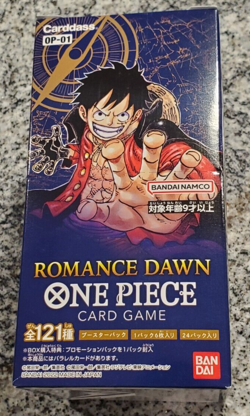 Japanese One Piece Romance Dawn OP-01 Bandai Booster Box New Sealed (US Seller) - Image 1