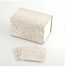 Amanda LaPalme Mana Moon YAMATO ONE PIECE Oni Princess V2 Leather IVORY deck box - Image 2