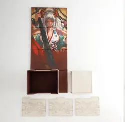 Amanda LaPalme Mana Moon YAMATO ONE PIECE Oni Princess V2 Leather IVORY deck box - Image 3