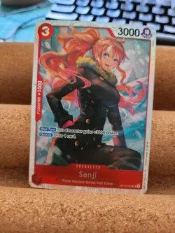 Sanji OP10-005 SR One Piece TCG NM English - Image 1