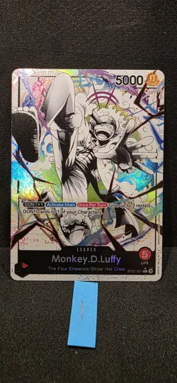 One Piece Monkey D Luffy (001) (Parallel) L Starter: Deck EX: Gear 5 ST21-001 - Image 1