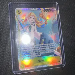 Bandai One Piece CCG Nami EB03-053 One Piece Heroines Special Foil Alt Art - Image 1