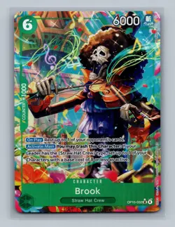 Brook #OP15-032 Adventure on Kami's Island Super Rare - Image 1