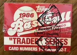 1986 Topps Traded Baseball Factory Set BBCE FASC Sealed Bonds, Jackson RC's - Image 2