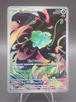 Bulbasaur (Mega Evolution Stamped) Illustration Rare 133/132 Promos Pokemon TCG - Image 1