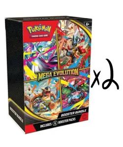 Pokemon TCG Mega Evolution Booster Bundle Lot 2x Sealed- PRESALE - CONFIRMED - Image 1