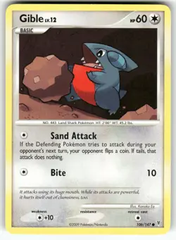 Gible Supreme Victors Common Pokemon Moderately played - Image 1