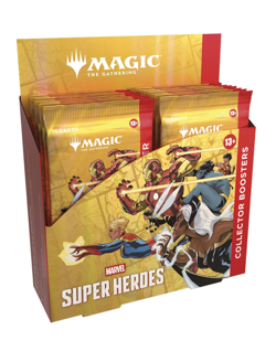 MTG: Marvel Super Heroes Collector Booster Box Sealed - Image 1
