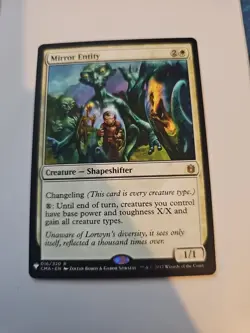 Mirror Entity The List CMA Regular Rare Magic MTG #016 - Image 1