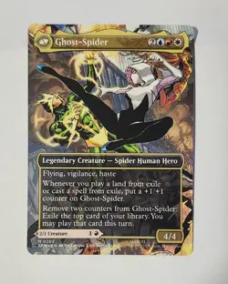 MTG Gwen Stacy 0202 Regular (Borderless) Marvel's Spider-Man NM SPM - Image 2