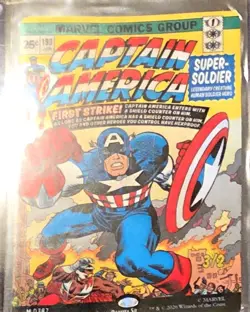 Captain America, Super-Soldier (Borderless) (0387) - Marvel Super Heroes (MSH) - Image 1