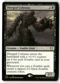 Commander: Innistrad: Midnight Hunt #112 Diregraf Colossus - Image 1