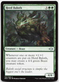 Herd Baloth 165 Near Mint Modern Horizons 2 Uncommon Magic: The Gathering - Image 1