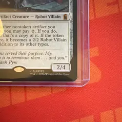 Ultron Artificial Malevolence 252 Magic: The Gathering Marvel Super Heroes M NM - Image 3