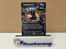 Magic the Gathering MTG - Abyssal Harvester FDN 316 Borderless Foil - Image 1