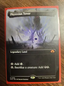 MTG Phyrexian Tower MH3 Borderless Mythic (NM) - Image 1