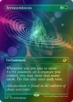 Terrasymbiosis *Borderless FOIL* | MTG | Magic The Gathering - Image 1