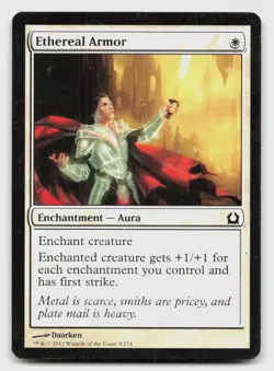 Ethereal Armor 9 Common Return to Ravnica Magic: The Gathering Near Mint - Image 1