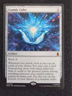 Cosmic Cube 245 Mythic Marvel Super Heroes Magic: The Gathering Near Mint - Image 1