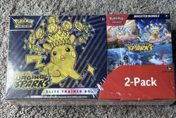 Pokemon Surging Sparks Elite Trainer Box Booster Bundle Costco (2 Pack) - Image 1