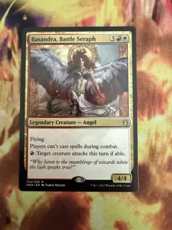 Basandra, Battle Seraph x1- Commander Anthology 174/320 [LP/NM] - Image 1