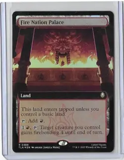 2025 MTG AVATAR: THE LAST AIRBENDER (FOIL) FIRE NATION PALACE 0389 - Image 1