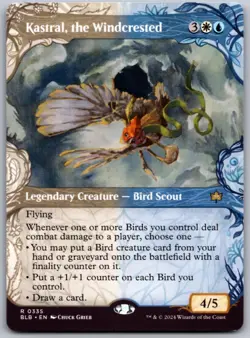 Kastral, the Windcrested (Showcase) 335 R Bloomburrow Magic: The Gathering NM - Image 1