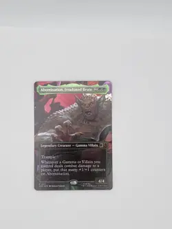 MTG Abomination, Irradiated Brute Borderless FOIL 0511 - Commander: Marvel (MSC) - Image 1