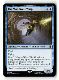The Wondrous Wasp 84 Rare MTG MSH NM - Image 3