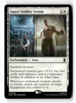 Super-Soldier Serum 38 Rare MTG MSH NM - Image 2