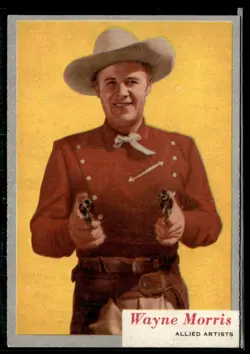 1953 Topps Who-Z-at Stars Wayne Morris EXMT SET Break #67 - Image 1