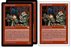 3x GOBLIN VANDAL (NM) *Weatherlight / Anthologies* MTG Magic Gathering - Image 1
