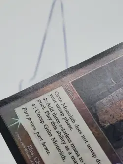 Grim Monolith FOIL MTG Urza's Legacy Vintage Commander Premodern #S CCGHouse VIP - Image 3