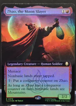 Zhao, the Moon Slayer #376 Avatar: The Last Airbender Ext. Art Foil Rare - Image 1