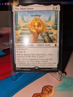 MTG The Mind Stone M 0021 Marvel Super Heroes Mythic Rare NM Magic Gathering Reg - Image 1
