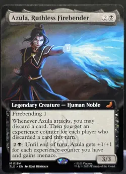 Azula, Ruthless Firebender #184 Avatar: The Last Airbender Ext. Art Reg. Mythic - Image 1