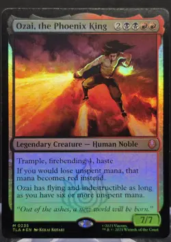 Ozai, the Phoenix King #235 Avatar: The Last Airbender Foil Mythic - Image 1