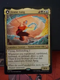 Avatar Aang 207 Mythic Avatar: The Last Airbender Magic: The Gathering Near Mint - Image 1