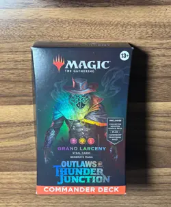 Outlaws of Thunder Junction: Commander Deck - Grand Larceny MTG Brand New Sealed - Image 1